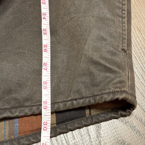 Legendary Whitetails Jacket Mens 2XL  Brown Journeyman Flannel Lined Waxed - Picture 11 of 16